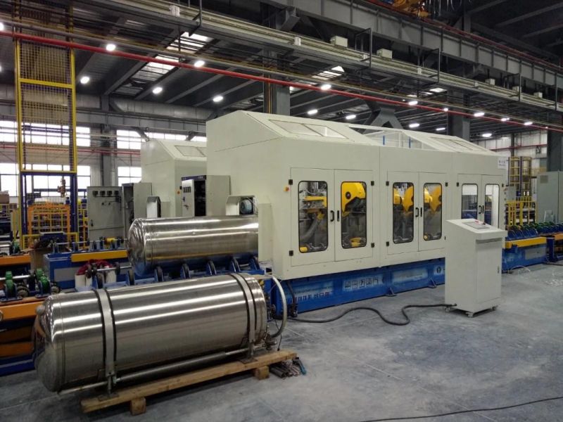 OEM Provided LNG Tank External Buffing Machine CNC Air Tank Polishing Machinefor Hot Sale