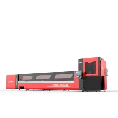 Free Installation Auto CNC Tube Pipe Laser Cutting Machine for Rectangle Square H Steel
