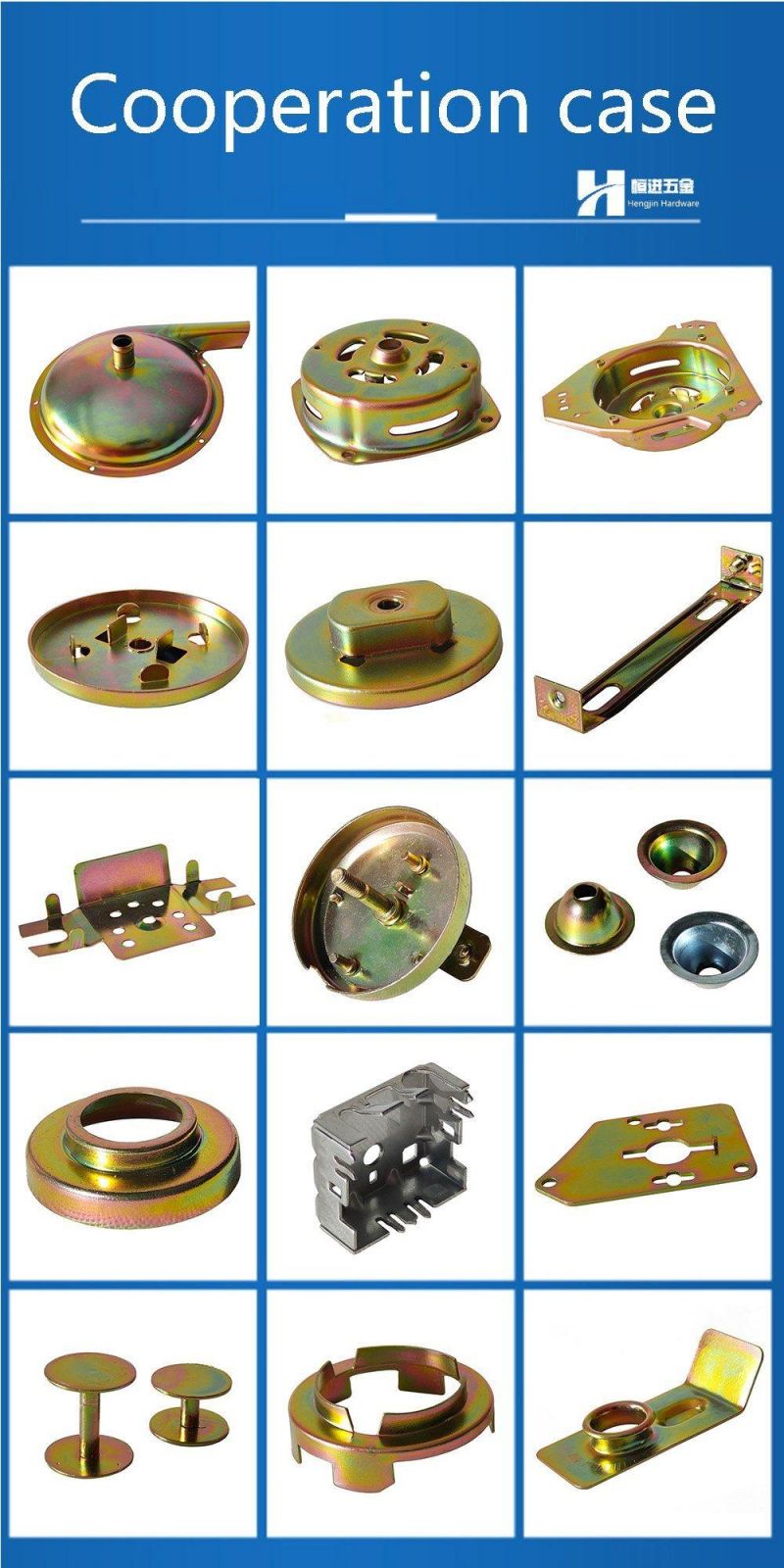 Customized Machine Pressing Parts Metal Accessories Stamping Parts