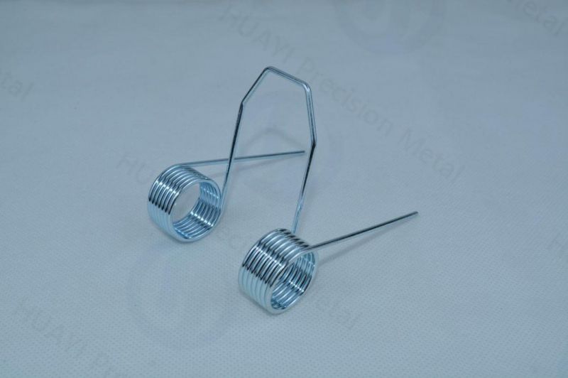 OEM Door Handle Lighting Heavy Duty Flat Coil Spiral Large Double Torsion Latch Twist Spring Ressort Hinge for Door Lock