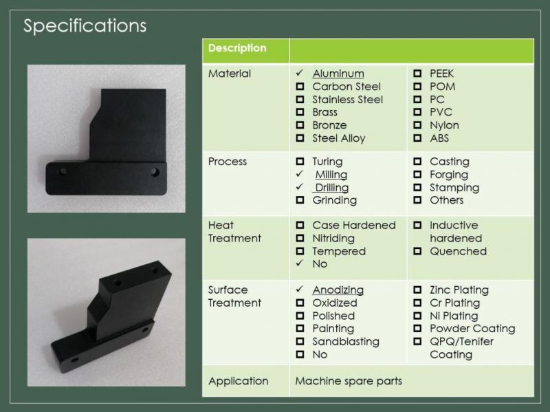 Customer Design Aluminum Profiles CNC Turning Milling Machining Parts