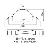 Cap Ridge Roll Forming Machine (0.3-0.7 Thickness)