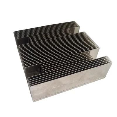 Manufacturer of Skived Fin Heat Sink for Svg and Power and Inverter and Apf and Charging Pile and Welding Equipment