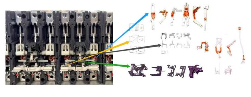 Customized MCB Parts MCCB Stamping Parts Factory