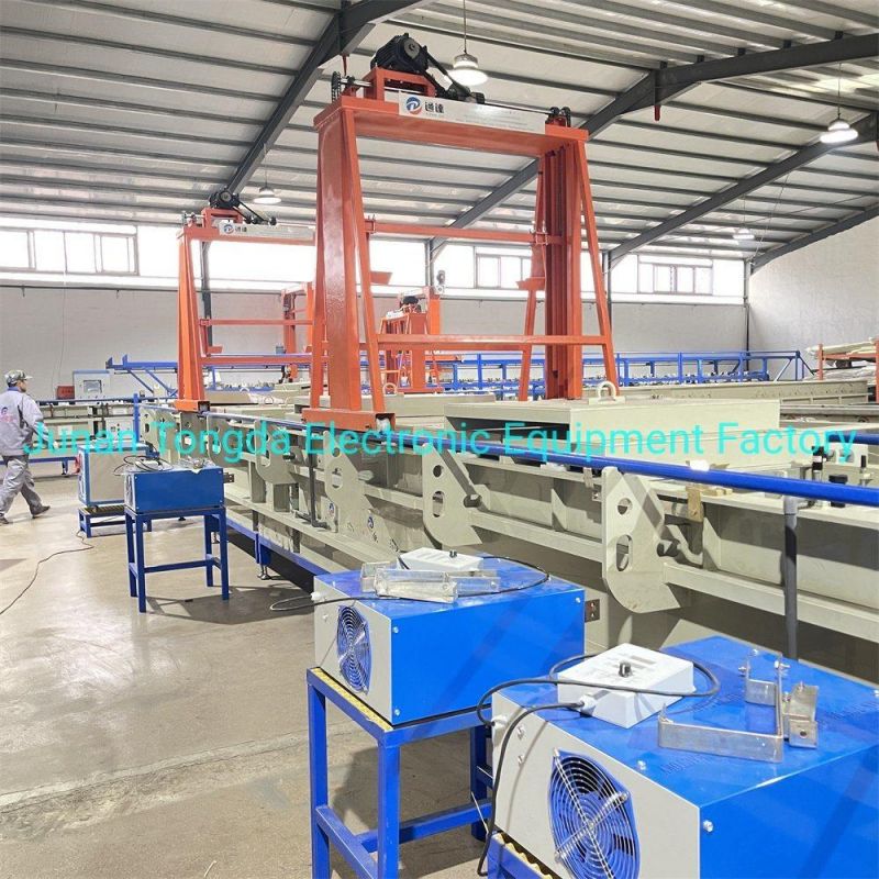 Tongda11 Customized Electro Nickel Plating Machine Electroplating Line for Zinc