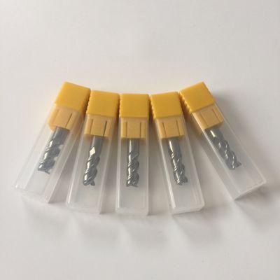 HRC55 3 Flutes Square for Aluminum Carbide Tool