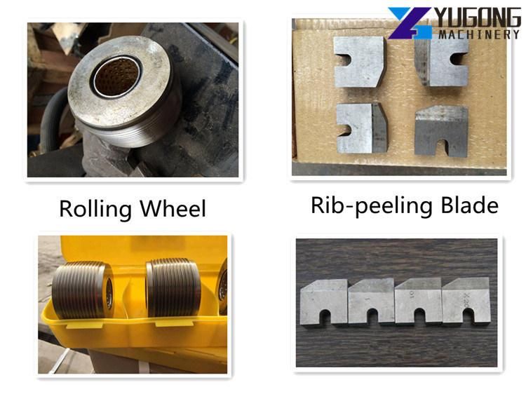 Flat Screw Steel Rebar Bolt Thread Rolling Machine for Sale