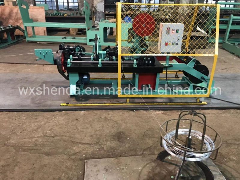 High Quality Fast Delivery Barbed Wire Making Machine for Srilanka/Cameroon/Nigeria