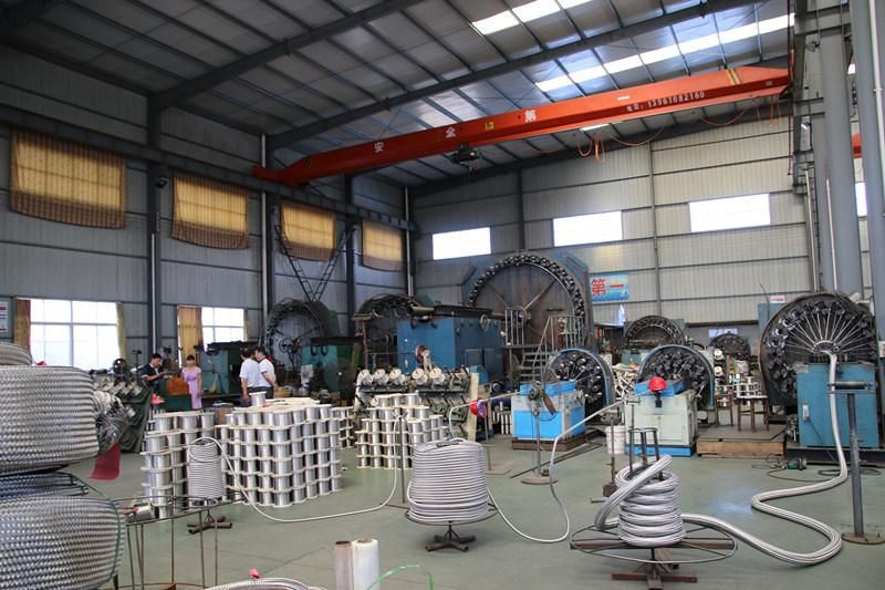 Flexible Metallic Hose Wire Braid Machine