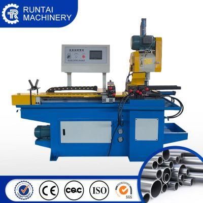 Rt-425CNC Manual Metal Cutting CNC Stainless Steel Pipe Cutting Sawing Machine