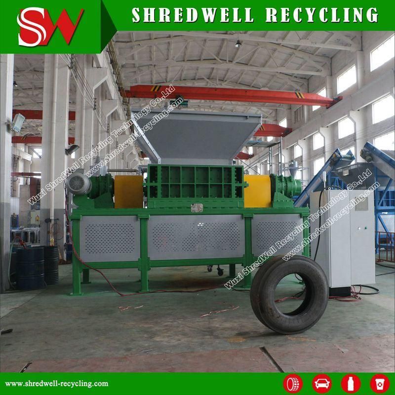 Whole Tire Shredding Machine for Recycling Scrap Tyre