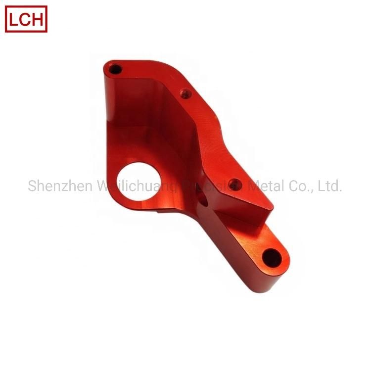 Custom CNC Machining Parts CNC Parts Name with Red Anodize