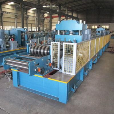 Hot Sale 2 Waves Metal Highway Guardrail Sheet Crash Barrier Roll Forming Machine