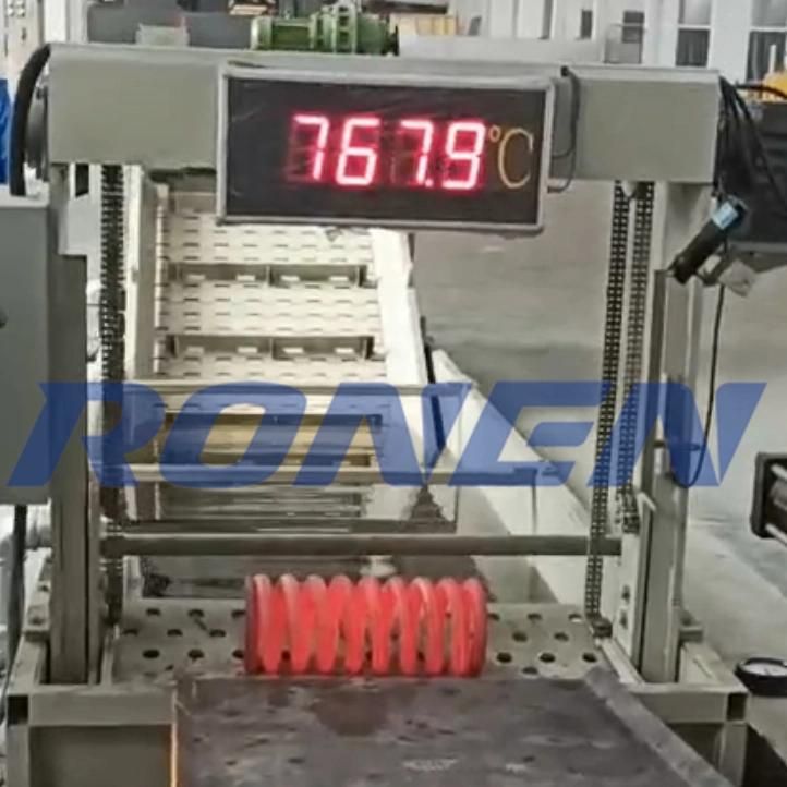 Factory Price Sale Rn-65 Max. Line Diameter 65mm 2 Axes Hot Coiling Spring Machine