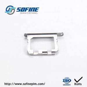 High Precision Injection Molding for OEM Custom Phone SIM Card Tray Part