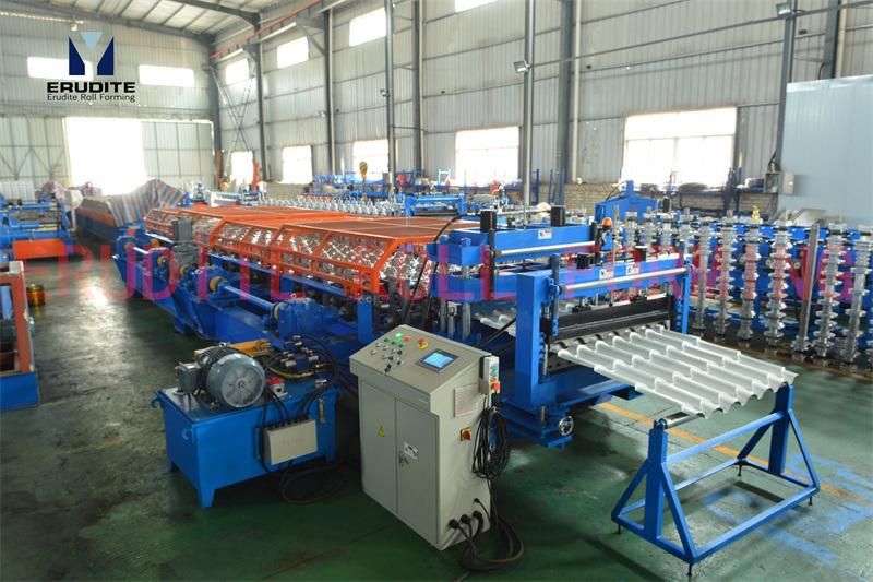 Roll Forming Machine for Step Tile Roof Profile Yx42-170-1020 Type