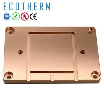 Oemodm CNC Service Fabrication Small Machining/Turning/Milling/Drilling CNC Metal Parts Cooler