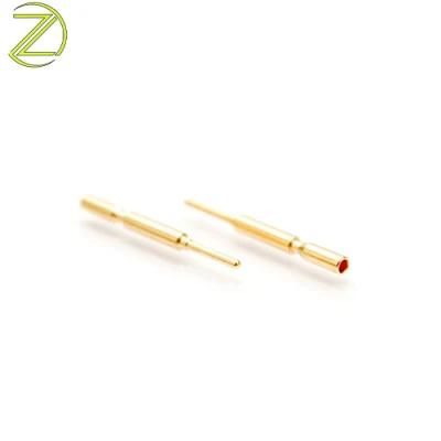 OEM CNC Machined Pogo Socket Terminal Spring Connector Bolts Screw Copper Brass Contact Pin
