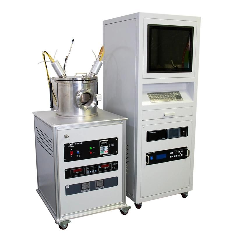 PVD Vacuum Evaporation Magnetron Sputtering Coater with Mass Flowmeter