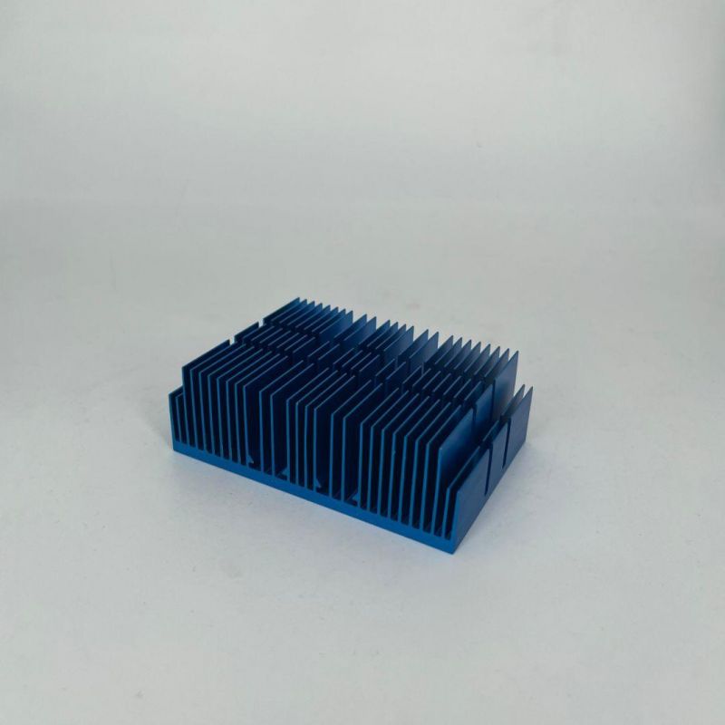 30*30*15 Skived Fin Heat Sink Aluminum Profile CNC for Electronic