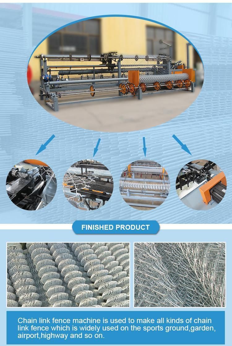 Full Automatic Diamond Mesh Chain Link Machine Manufacturer