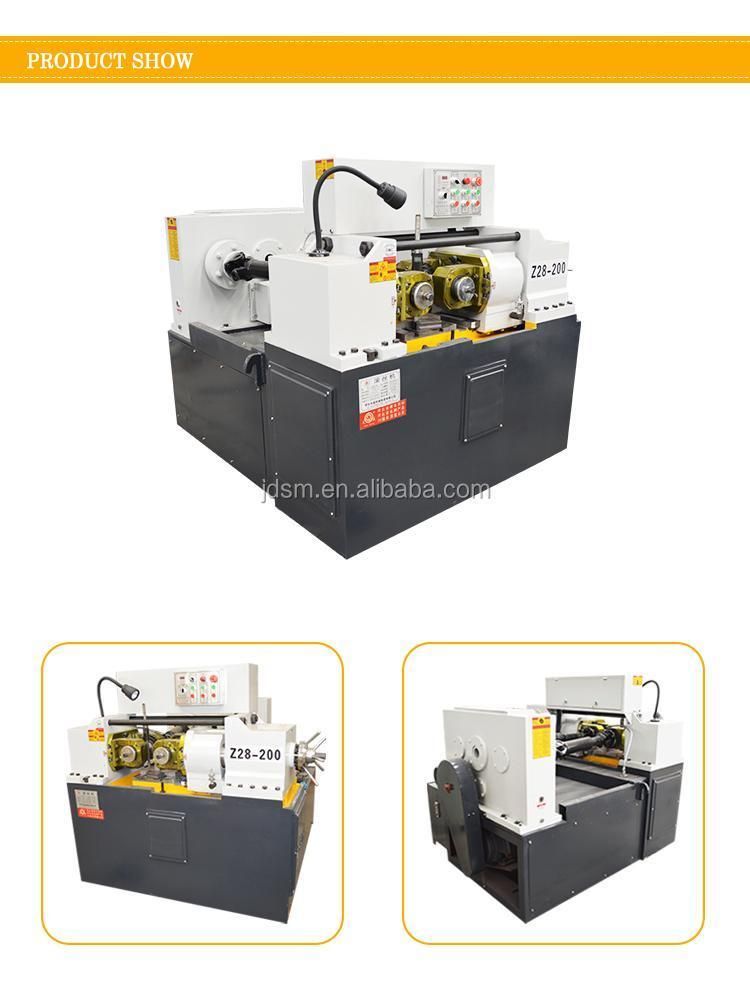 High Capacity Automatic Thread Rolling Screw Making Machine / Bar Thread Rolling Machine