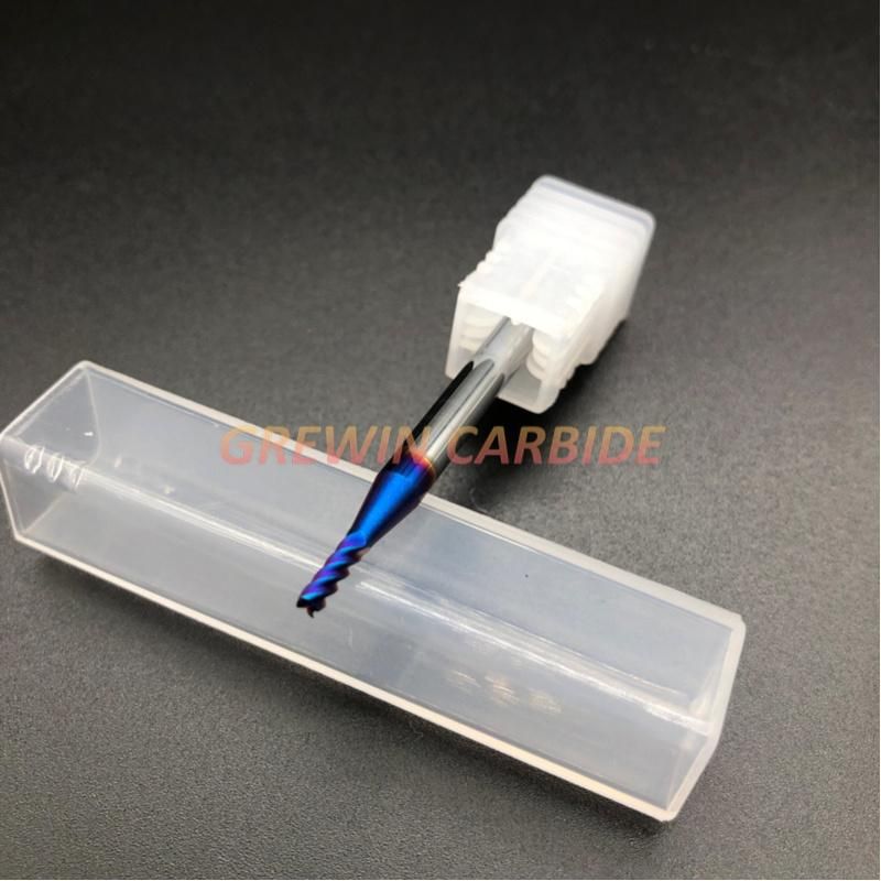 Grewin-D4mm*75mm HRC65 4 Flutes Tungsten Carbide Flat End Mill