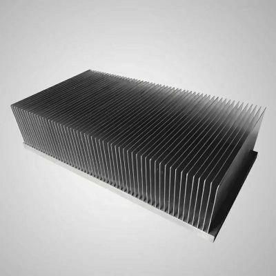 High Power Dense Fin Aluminum Heat Sink for Radio Communications and Apf and Svg and Welding Equipment and Electronics and Inverter and Power