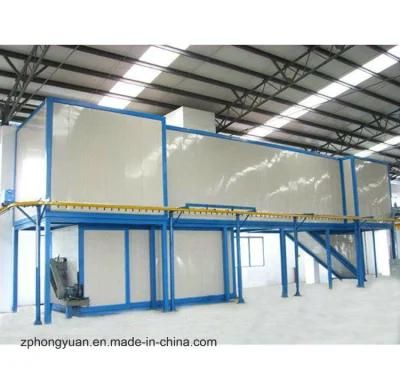 Electrostatic Powder Coating Plant with Heat Insulation Panel