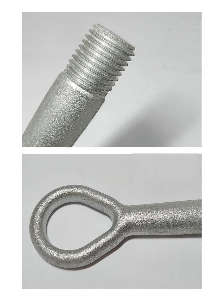 Densen Customized Carbon Steel Forging and Machining Parts, Aluminum Eye Bolts, Carbon Steel Towing Eye