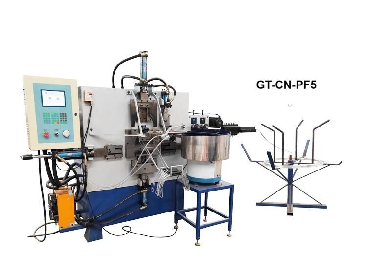 Automatic Mechanical High Speed Metal Wire Bucket Handle Making Machine/Plastic Gripper Handle Forming Machine