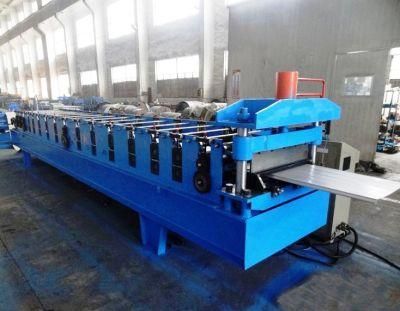 Galvanized Color Steel Ceiling Panel Roll Forming Making Machine With PLC Control