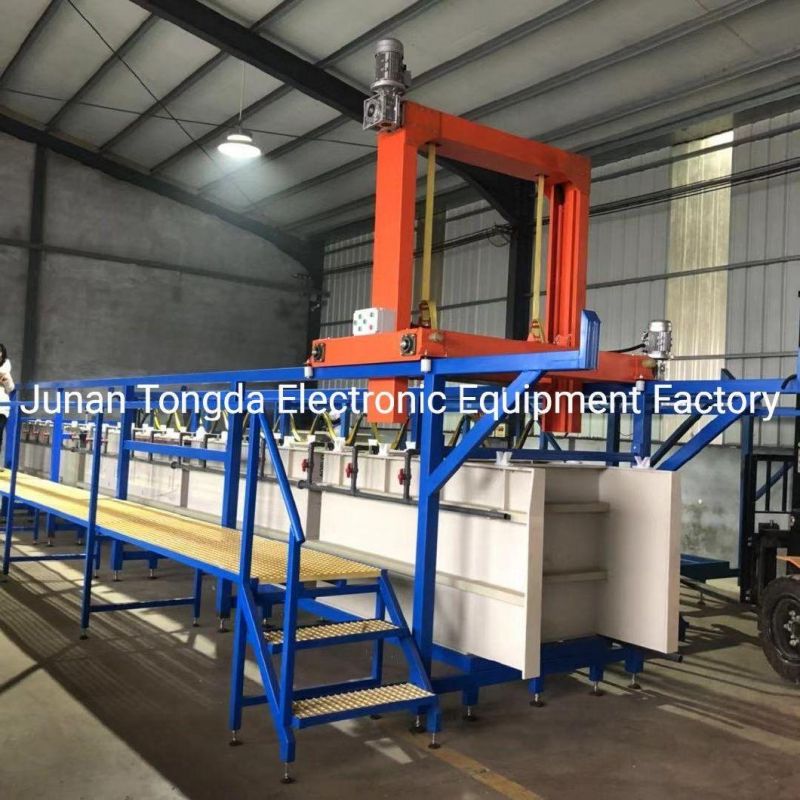 Full Automatic Plating Line Hard Chrome Plating Equipment Electroplating Bath