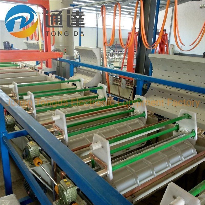 Nickel Plating Equipment Zinc Electroplating Machine for Metal Part
