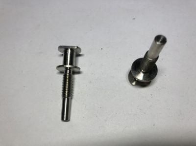 OEM Customized High Precision Iron Shaft with Yellow Zinc Plated