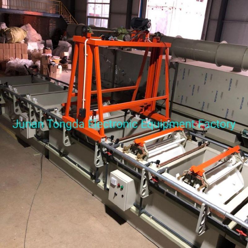 Electroplating Plant Copper Plating Machine Galvanizing Equipment Price Nickel Plating Machine for Zipper & Nut