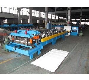 Steel Tile Roll Forming Machine (single mould)