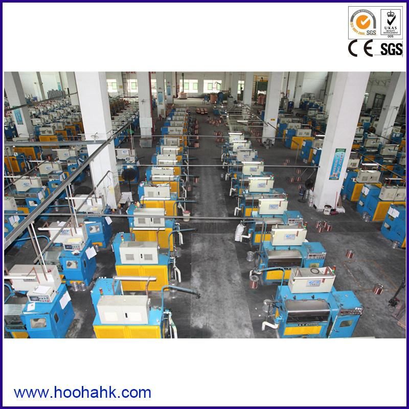 Wire and Cable Maing Machine with 0.1mm-0.32mm Small Copper Wire Drawing Machine and Annealing Use for Copper Wire Making