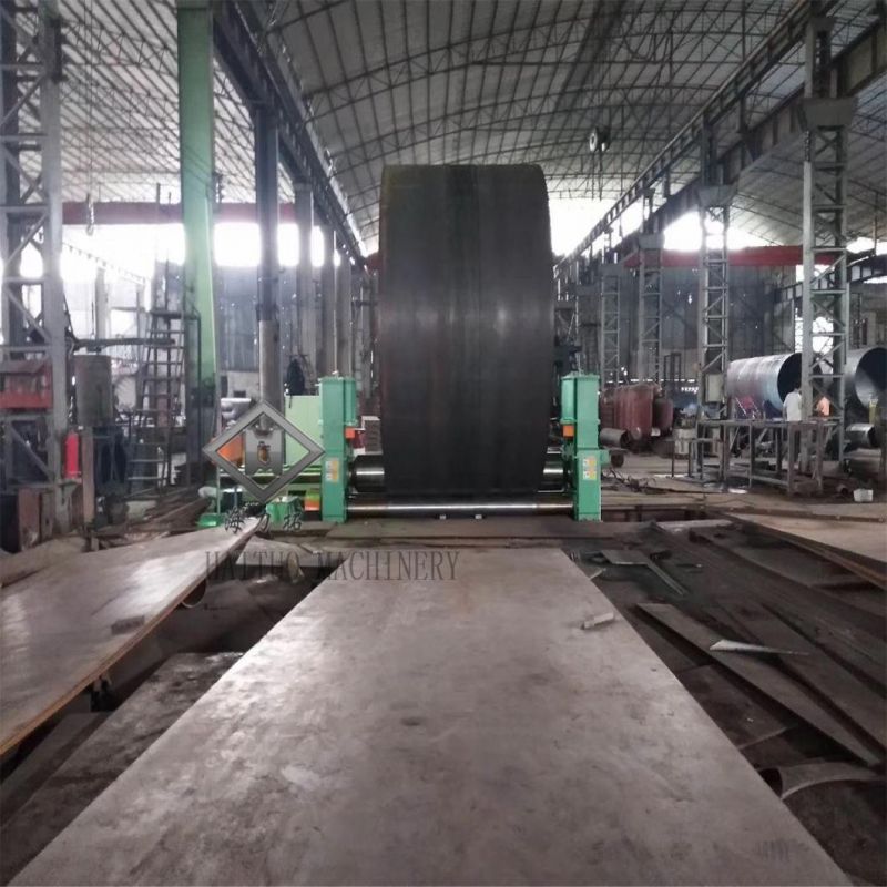 Steel Plate Rolling Machine for Making Air Reciever Tank