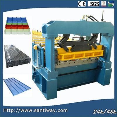 Automatic Corrugated Roofing Board Cold Roll Forming Machine