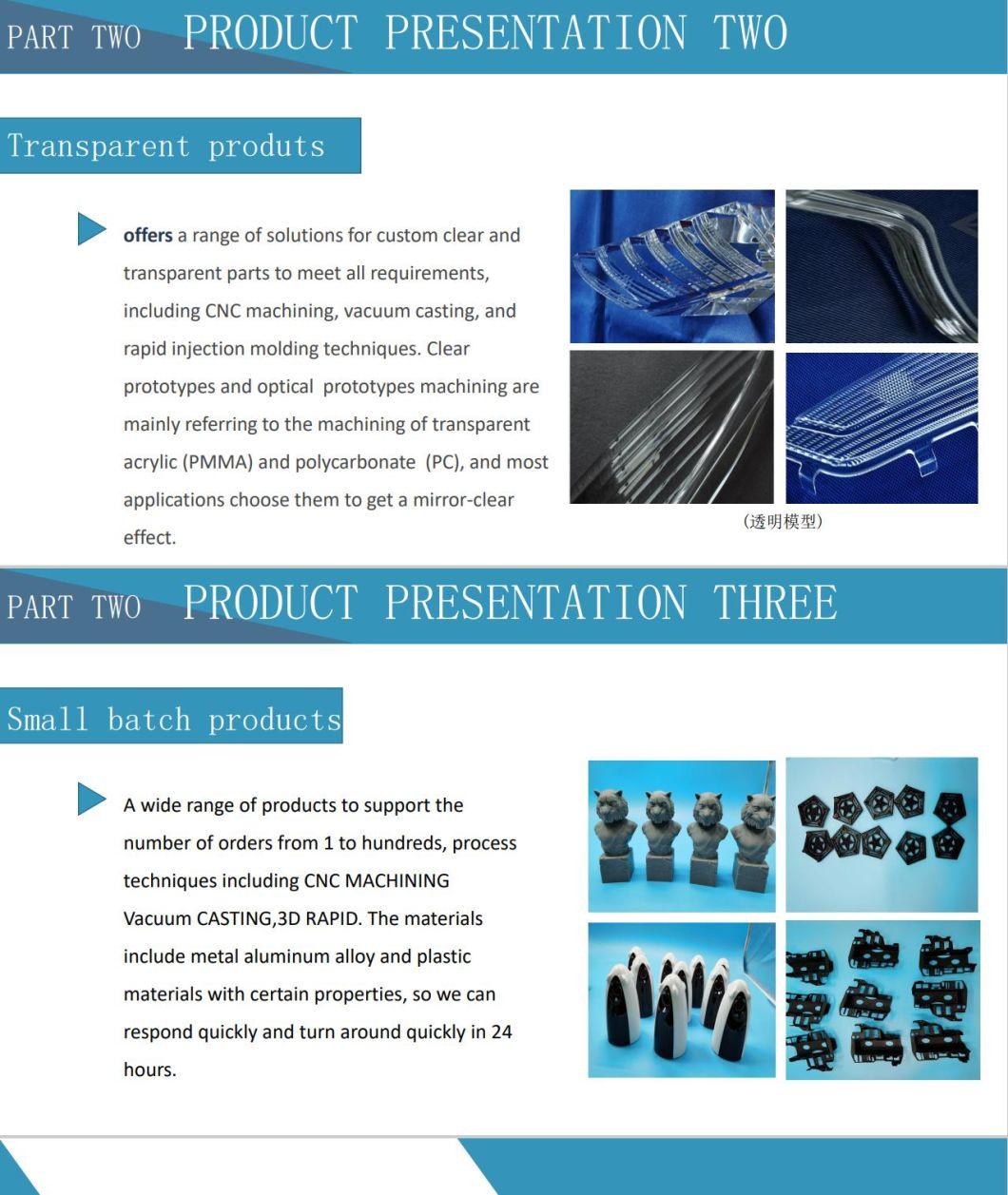 Customized OEM Precision Aluminum Metal Component Parts Rapid Prototyping Parts