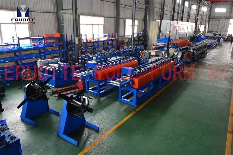 Furring Metal Roll Forming Mill with Servo Flying Cut 30mpm