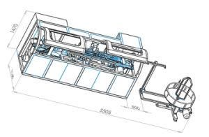 Easy Opeartion Auto Pocket Spring Machine