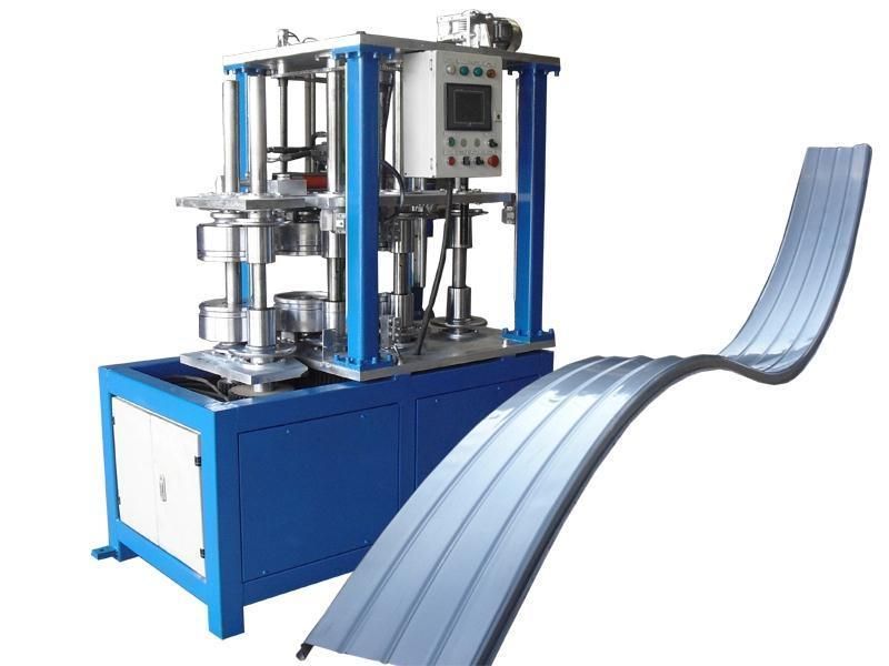 Bending Machine for Standing Seam Roofing with Convex and Concave