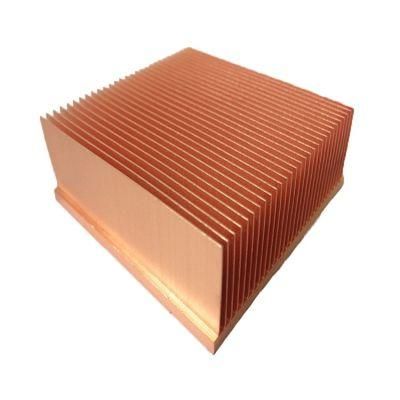 Copper Skived Fin Heat Sink for Svg and Power and Inverter and Electronics