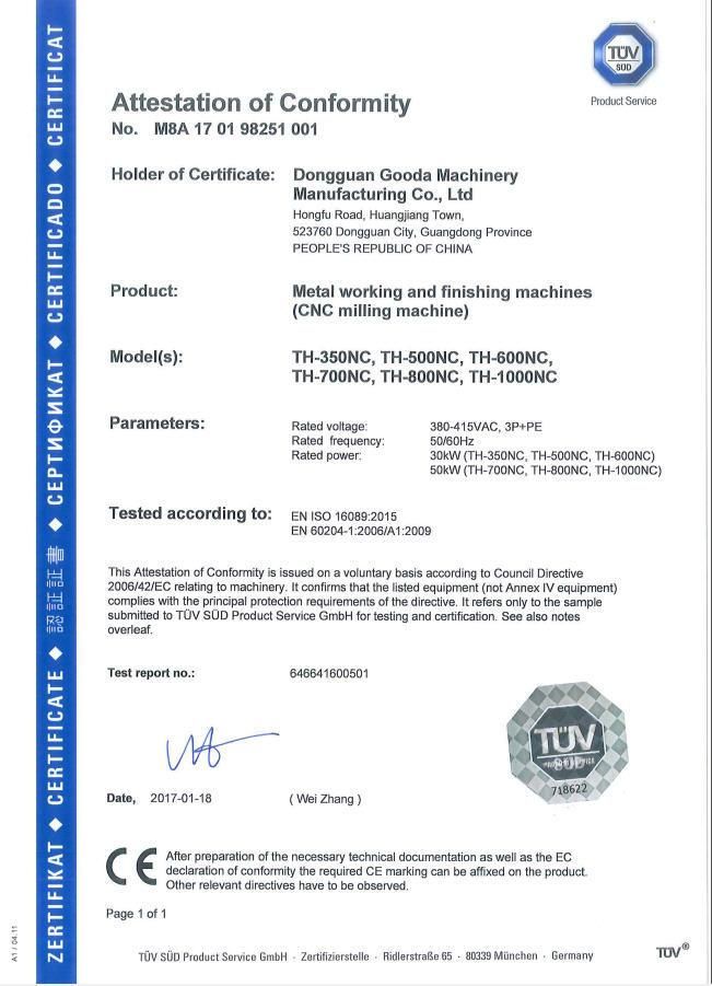 Double Head Flat Milling Machine with High Speed and Precision