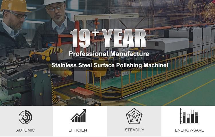 Stainless Steel Sheet or Coil Surface Processing 8K Mirror Lapping Machine