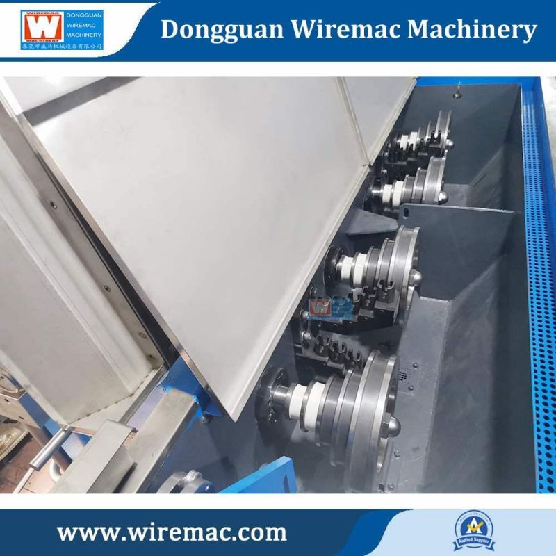 Power Saving 18 Gauge/Gage Aluminum Copper Wire Drawing Machine with Online Annealer