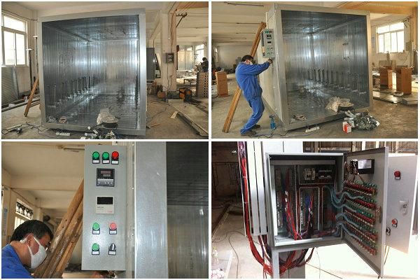 Electric Batch Powder Coating Oven