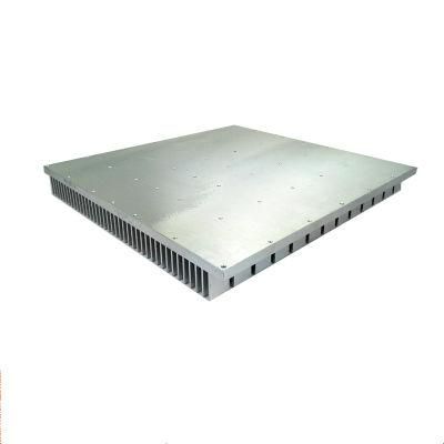 High Power Dense Fin Aluminum Heatsink for Inverter and Apf and Welding Equipment and Svg and Power